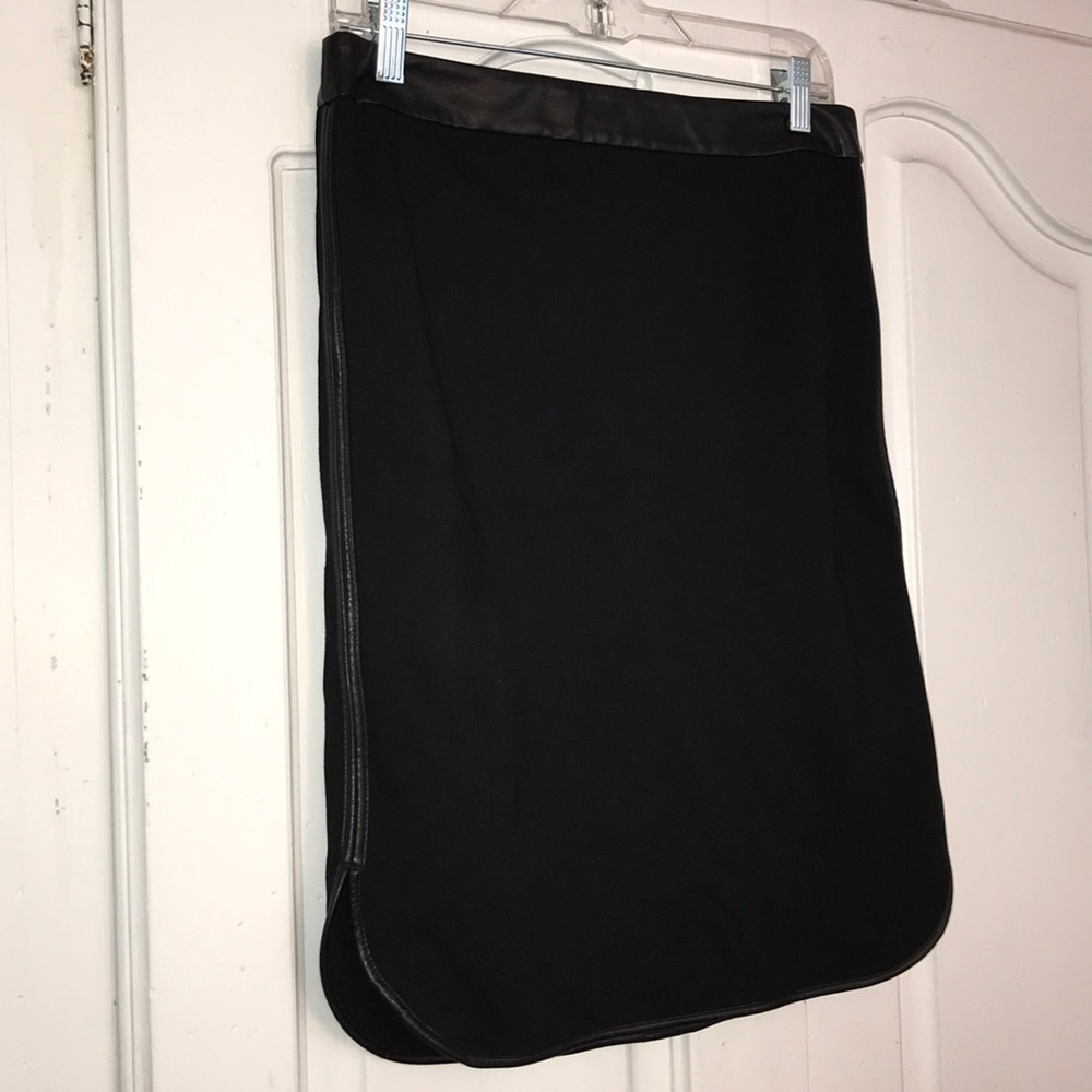 NWT LOFT Tuxedo Skirt Size 8